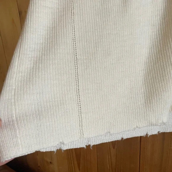 Helmut Lang wool black distressed frayed edge cardigan - Picture 3 of 7